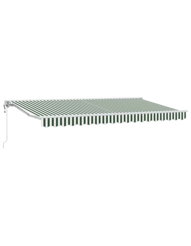 Struttura della tenda Verde e Bianco 400 x 200 cm