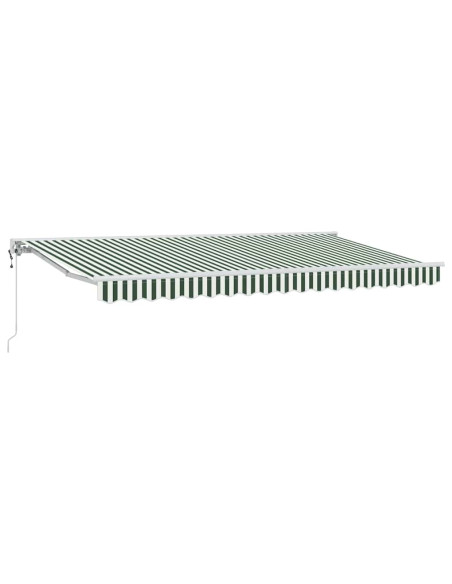 Struttura della tenda Verde e Bianco 400 x 200 cm