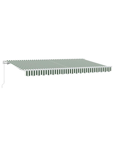Tenda Retrattile Verde 400 x 200 cm Tessuto