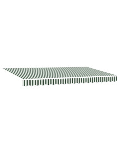 Tenda Retrattile Verde 400 x 200 cm Tessuto 2