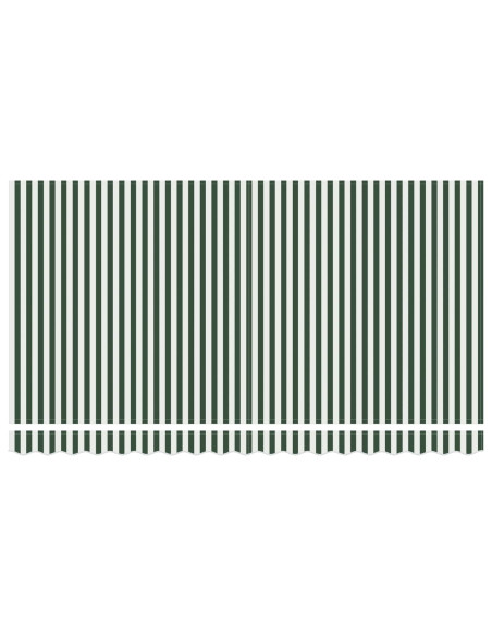 Tenda Retrattile Verde 400 x 200 cm Tessuto