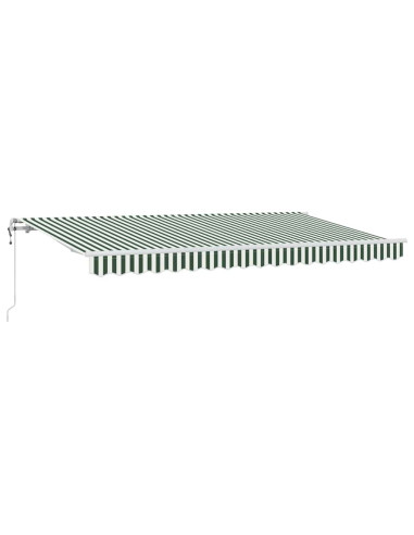 Tenda Retrattile Verde 400 x 200 cm Tessuto