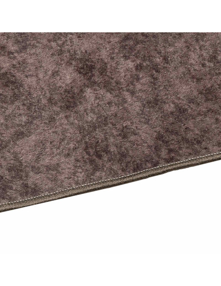 Runner Tappeto MARSA Grigio 300 x 50 cm Poliestere e PVC