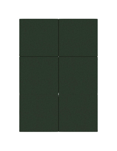 Divano Letto Pieghevole 140 x 67 x 45 cm Verde Scuro