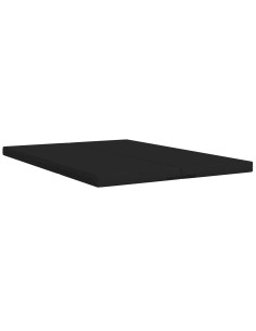 Divano Letto Pieghevole 140 x 67 x 45 cm Nero 2