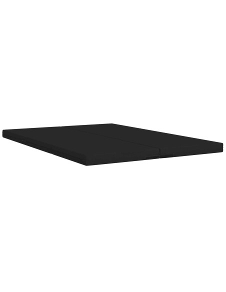 Divano Letto Pieghevole 140 x 67 x 45 cm Nero