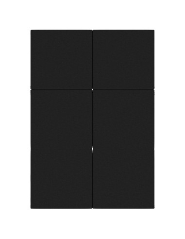 Divano Letto Pieghevole 140 x 67 x 45 cm Nero