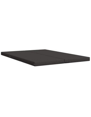 Divano Letto Pieghevole 140 x 67 x 45 cm Grigio Scuro