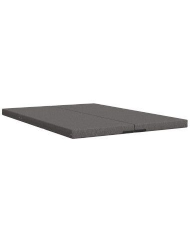 Divano Letto Pieghevole 140 x 67 x 45 cm Grigio Chiaro