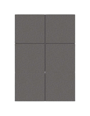 Divano Letto Pieghevole 140 x 67 x 45 cm Grigio Chiaro