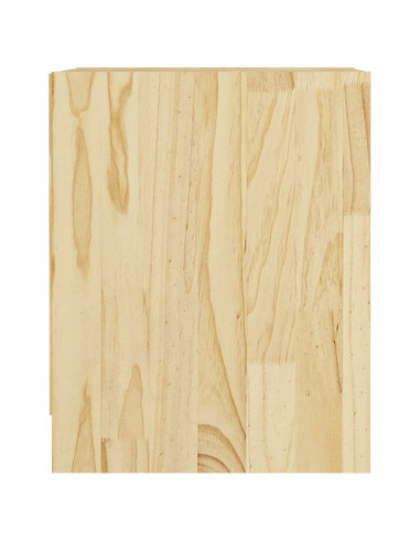 Comodino 35,5x33,5x41,5 cm in Legno Massello di Pino
