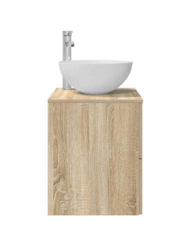 Mobile Lavabo da Parete Rovere Sonoma 49,5 x 41 x 64,5 cm