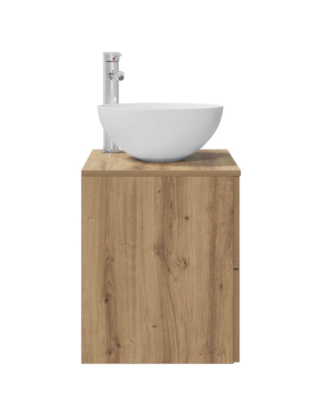 Mobile Lavabo da Parete Rovere Artigianale 49,5 x 41 x 64,5 cm