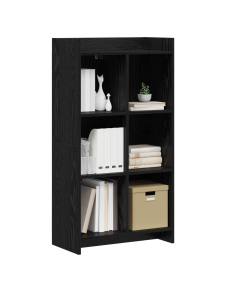 Libreria Rovere Nero 59 x 30 x 111 cm Legno ingegnerizzato