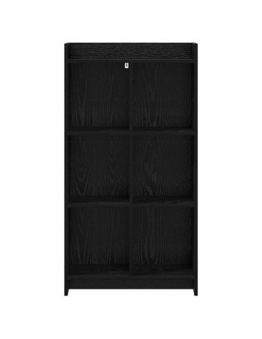 Libreria Rovere Nero 59 x 30 x 111 cm Legno ingegnerizzato