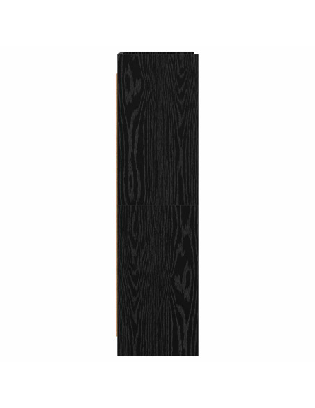 Libreria Rovere Nero 59 x 30 x 111 cm Legno ingegnerizzato