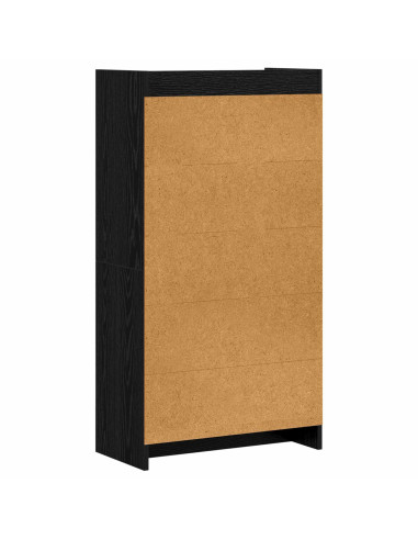 Libreria Rovere Nero 59 x 30 x 111 cm Legno ingegnerizzato