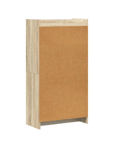 Libreria Rovere Sonoma 59 x 30 x 111 cm Legno ingegnerizzato