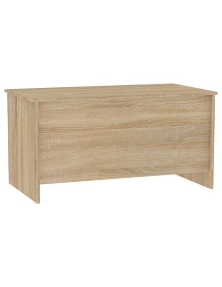 Tavolino Rovere Sonoma 102x55,5x52,5 cm in Legno Multistrato