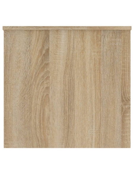 Tavolino Rovere Sonoma 102x55,5x52,5 cm in Legno Multistrato