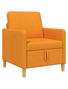 Divano con Storage Giallo Scuro 72 x 78 x 87 cm Poliestere 2