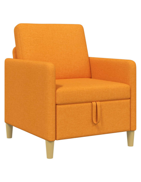 Divano con Storage Giallo Scuro 72 x 78 x 87 cm Poliestere