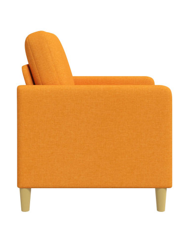 Divano con Storage Giallo Scuro 72 x 78 x 87 cm Poliestere