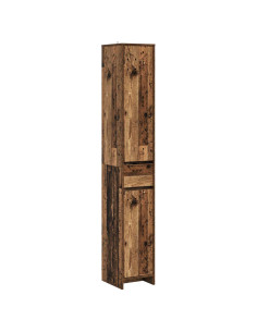 Mobile da Bagno Legno antico 30 x 33 x 190 cm