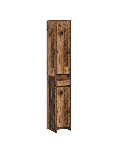 Mobile da Bagno Legno antico 30 x 33 x 190 cm