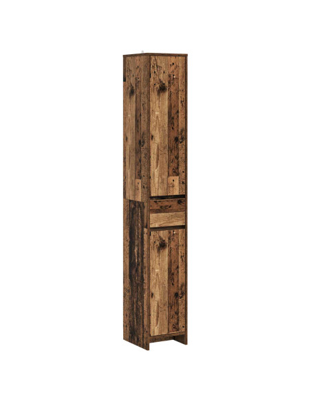 Mobile da Bagno Legno antico 30 x 33 x 190 cm