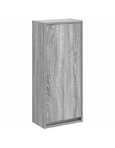 Mobile lavabo da parete Sonoma grigio 35 x 20 x 81 cm