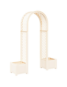 Arco di Rose con Vaso Bianco 168,5 x 43 x 207 cm PP 2