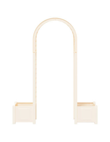 Arco di Rose con Vaso Bianco 168,5 x 43 x 207 cm PP
