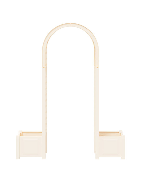 Arco di Rose con Vaso Bianco 168,5 x 43 x 207 cm PP