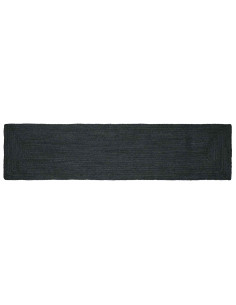 Tappeti per area Rettangolare Grigio Scuro 60 x 300 cm Juta