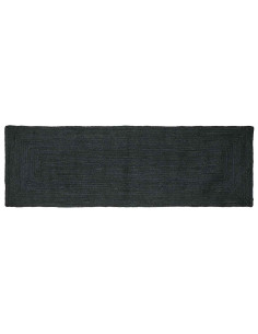 Tappeti per area Rettangolare Grigio Scuro 80 x 300 cm Juta