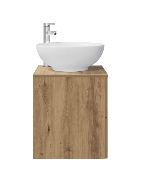 Mobile Lavabo da Parete Rovere Artigianale