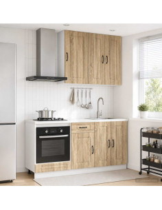 Unità Cucina KALMAR 5 pcs Rovere Sonoma Legno ingegnerizzato
