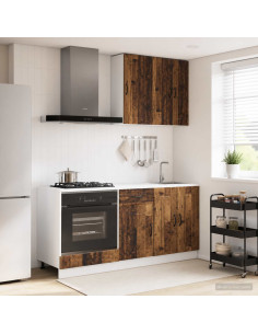 Unità Cucina KALMAR 5 pcs Legno antico Legno ingegnerizzato