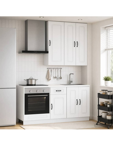 Unità Cucina KALMAR 5 pcs Bianco Legno ingegnerizzato