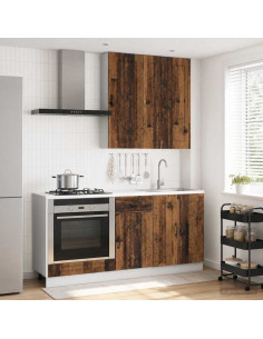 Unità Cucina KALMAR 5 pcs Legno antico Legno ingegnerizzato