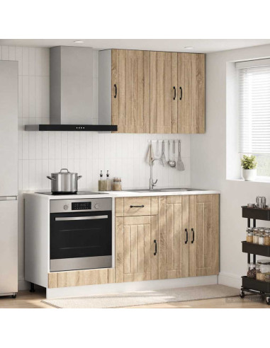 Unità Cucina LUCCA 5 pcs Rovere Sonoma Legno ingegnerizzato