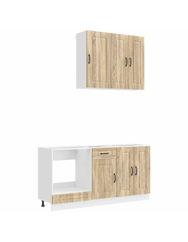 Unità Cucina KALMAR 5 pcs Rovere Sonoma Legno ingegnerizzato