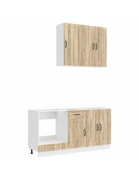 Unità Cucina KALMAR 5 pcs Rovere Sonoma Legno ingegnerizzato