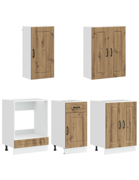 Unità Cucina KALMAR 5 pcs Rovere Artigianale