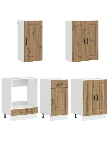 Unità Cucina KALMAR 5 pcs Rovere Artigianale