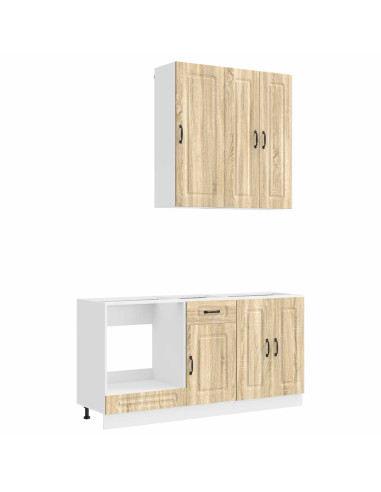 Unità Cucina KALMAR 5 pcs Rovere Sonoma Legno ingegnerizzato