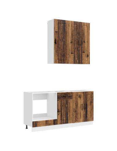 Unità Cucina KALMAR 5 pcs Legno antico Legno ingegnerizzato