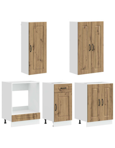 Unità Cucina KALMAR 5 pcs Rovere Artigianale