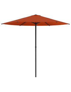 Ombrello da giardino 230 x 230 cm Poliestere Rettangolare
